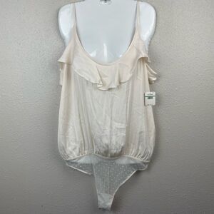 NWT Intimately Ivory Body Suit Size L